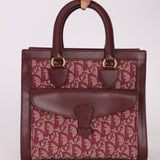 Dior 2002 Red Trotter Pocket Tote - FashioNica