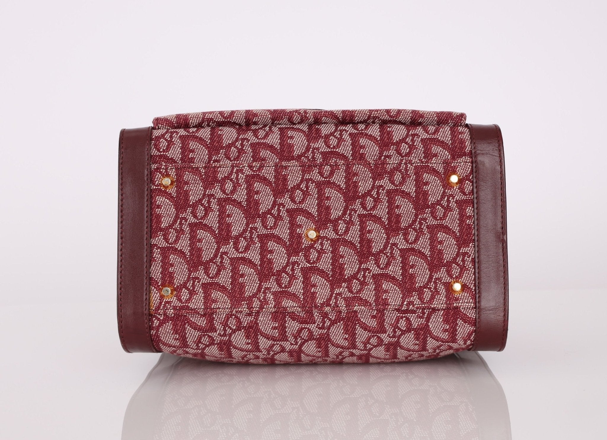 Dior 2002 Red Trotter Pocket Tote - FashioNica