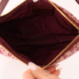 Dior 2002 Red Trotter Saddle Pochette - FashioNica