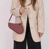 Dior 2002 Red Trotter Saddle Pochette - FashioNica