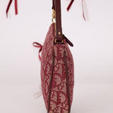 Dior 2002 Red Trotter Saddle Pochette - FashioNica