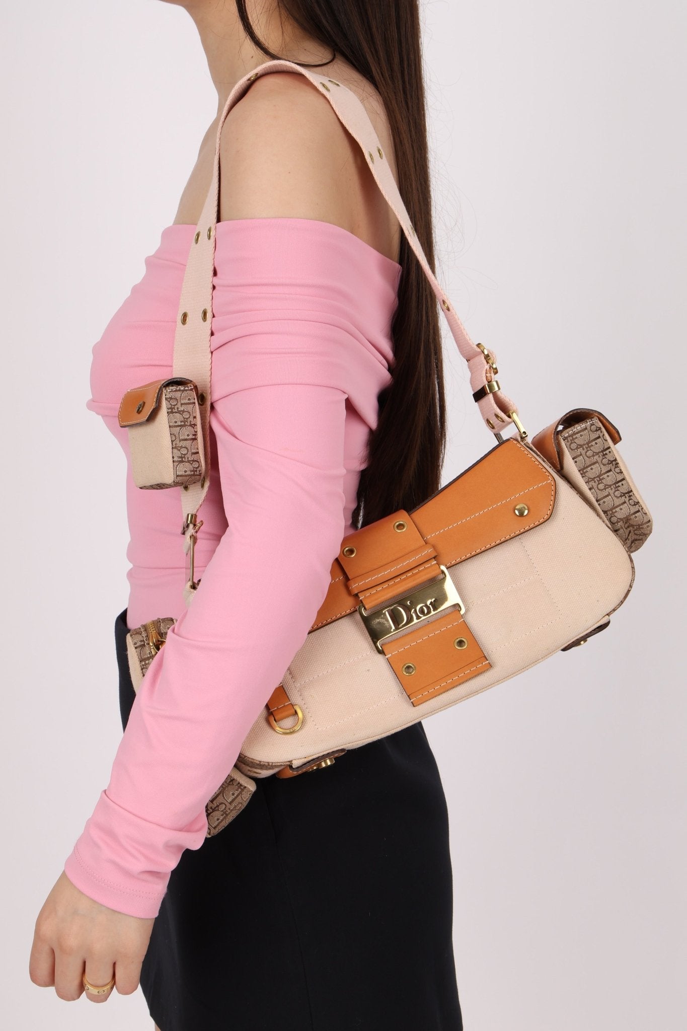 Dior 2002 Street Chic Columbus Cargo Shoulder Bag - FashioNica