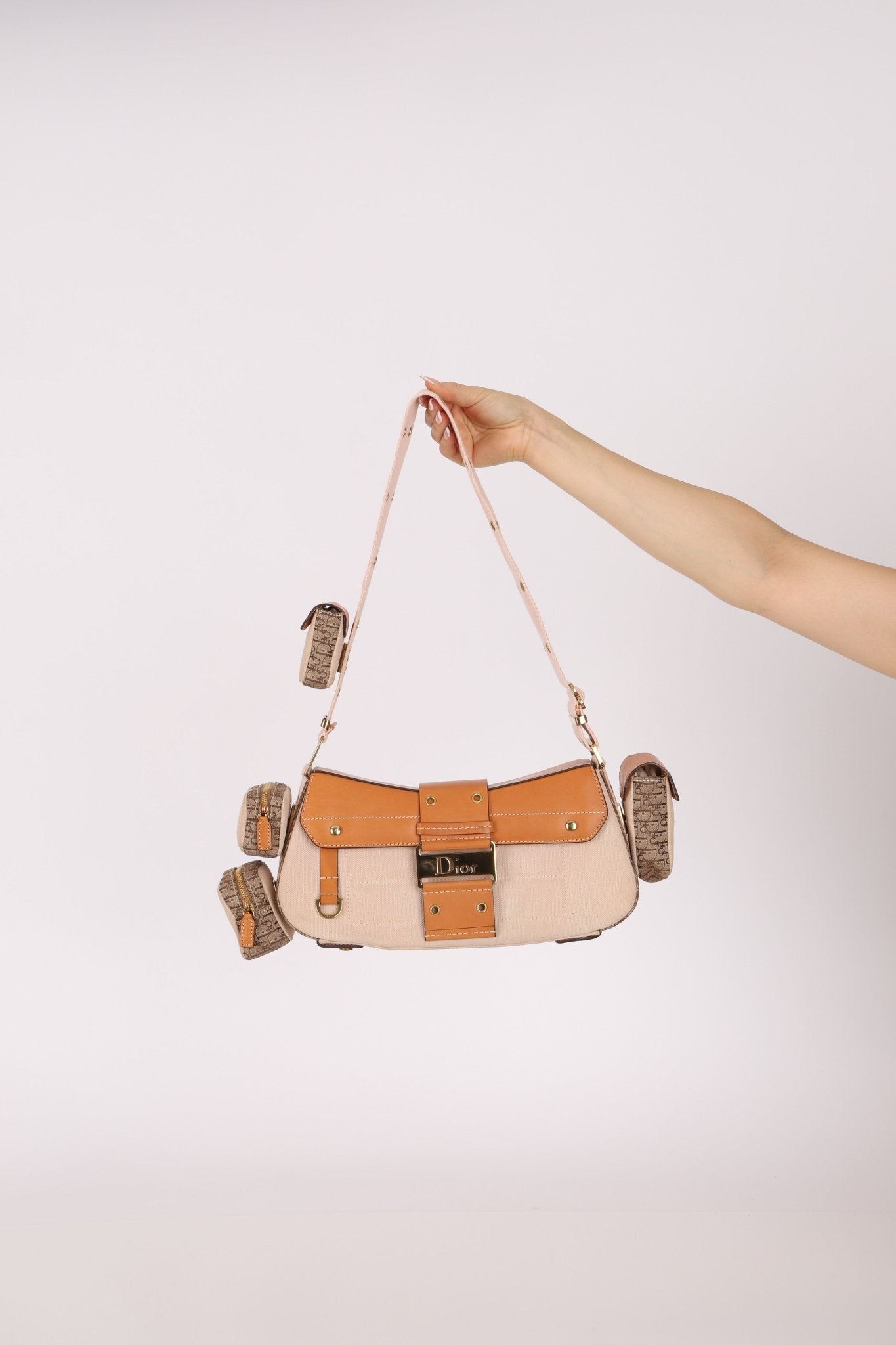 Dior 2002 Street Chic Columbus Cargo Shoulder Bag - FashioNica