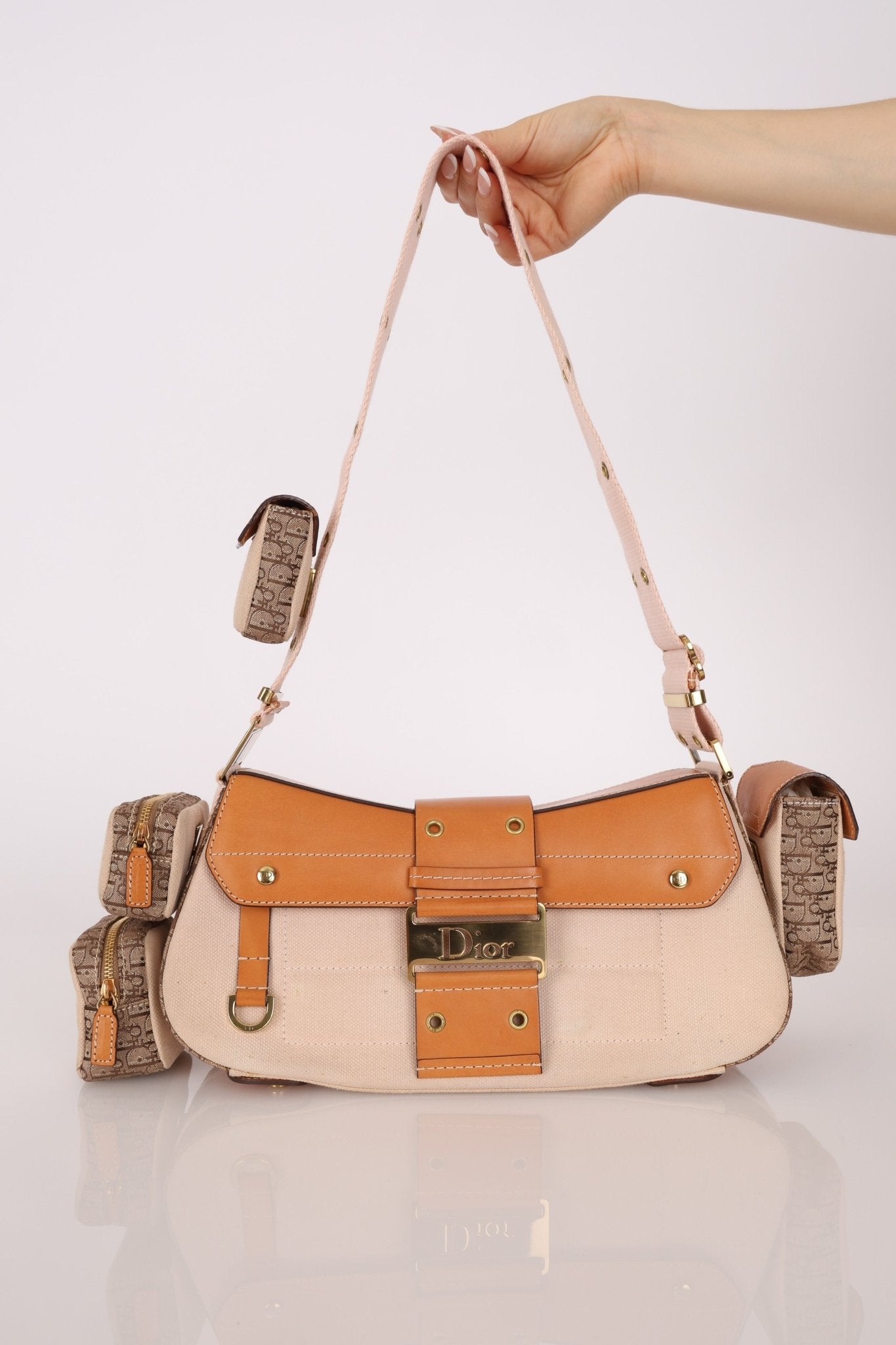 Dior 2002 Street Chic Columbus Cargo Shoulder Bag - FashioNica
