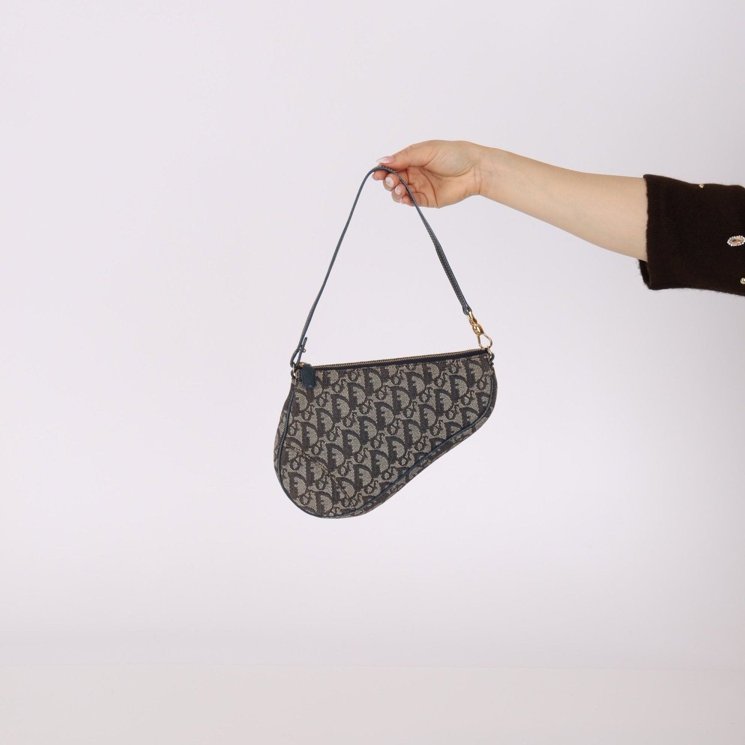 Dior 2002 Trotter Saddle Pochette - FashioNica