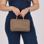 Dior 2003 Beige Trotter Mini Bowler - FashioNica