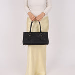 Dior 2005 Cannage Stitch D Buckle Medium Tote - FashioNica