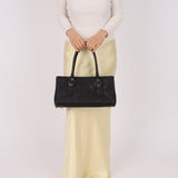 Dior 2005 Cannage Stitch D Buckle Medium Tote - FashioNica