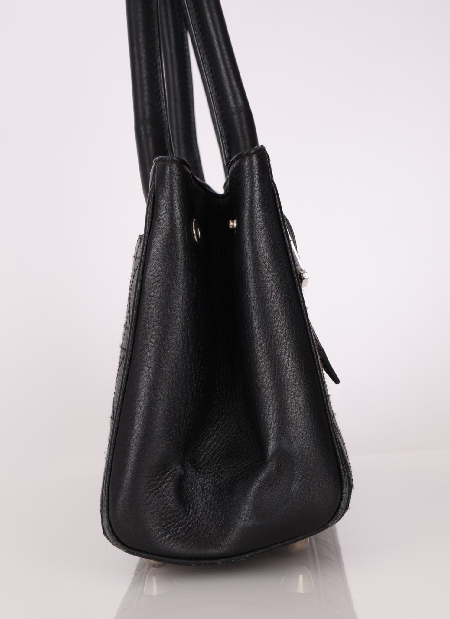 Dior 2005 Cannage Stitch D Buckle Medium Tote - FashioNica