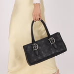 Dior 2005 Cannage Stitch D Buckle Medium Tote - FashioNica