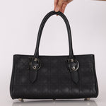 Dior 2005 Cannage Stitch D Buckle Medium Tote - FashioNica