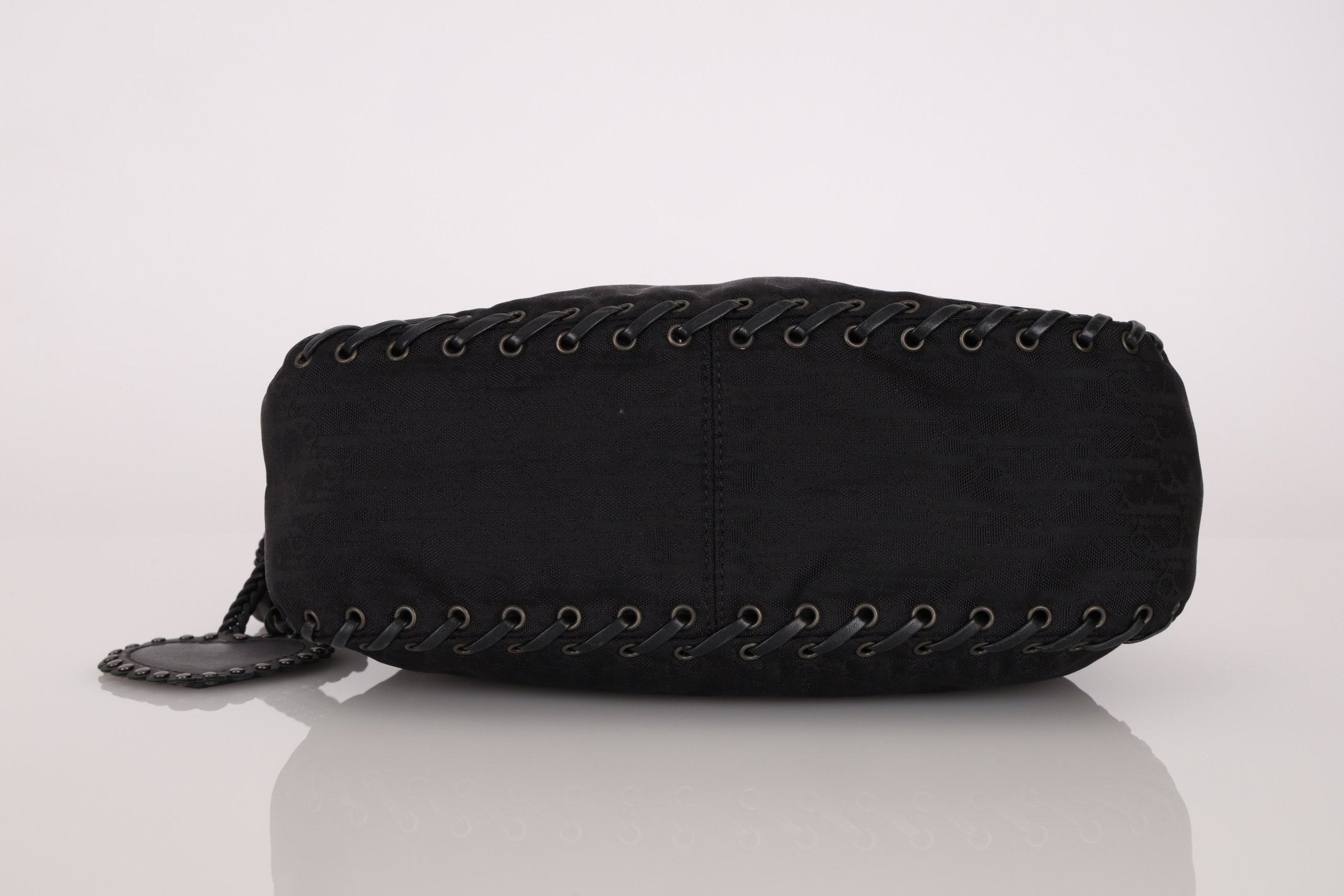 Dior 2007 Black Diorissimo Romantique Shoulder Bag - FashioNica