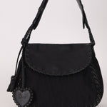 Dior 2007 Black Diorissimo Romantique Shoulder Bag - FashioNica