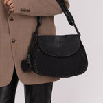 Dior 2007 Black Diorissimo Romantique Shoulder Bag - FashioNica