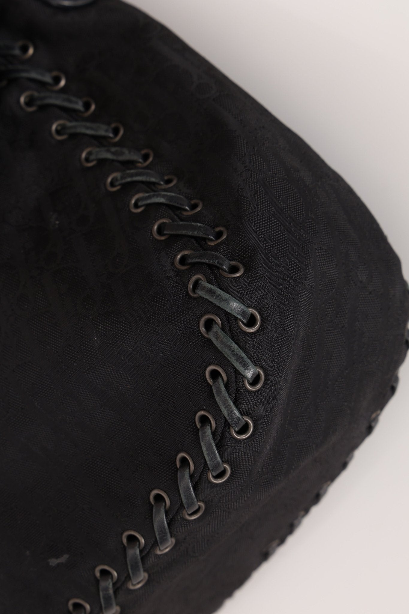 Dior 2007 Black Diorissimo Romantique Shoulder Bag - FashioNica