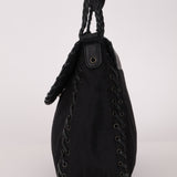 Dior 2007 Black Diorissimo Romantique Shoulder Bag - FashioNica