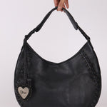 Dior 2007 Grained Calfskin Lace - Up Hobo - FashioNica