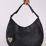 Dior 2007 Grained Calfskin Lace - Up Hobo - FashioNica