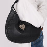 Dior 2007 Grained Calfskin Lace - Up Hobo - FashioNica