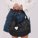 Dior 2007 Grained Calfskin Lace - Up Hobo - FashioNica