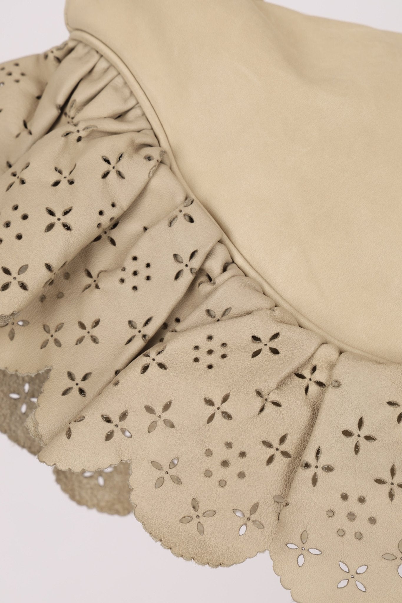 Dior 2007 Gypsy Ruffle Mini Hobo - FashioNica