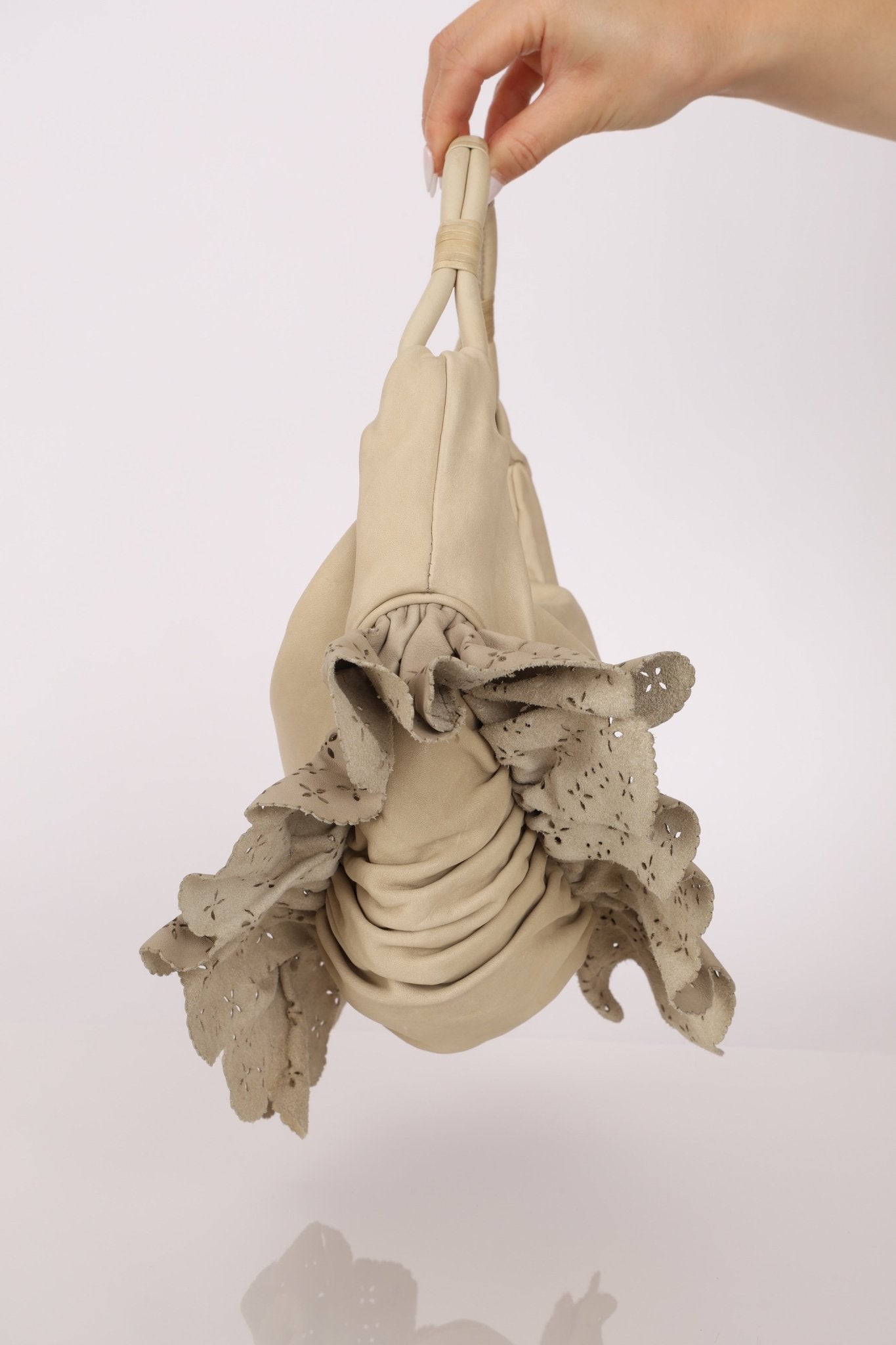 Dior 2007 Gypsy Ruffle Mini Hobo - FashioNica