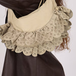 Dior 2007 Gypsy Ruffle Mini Hobo - FashioNica