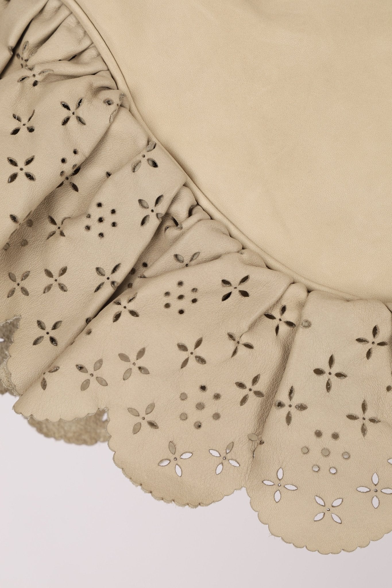 Dior 2007 Gypsy Ruffle Mini Hobo - FashioNica