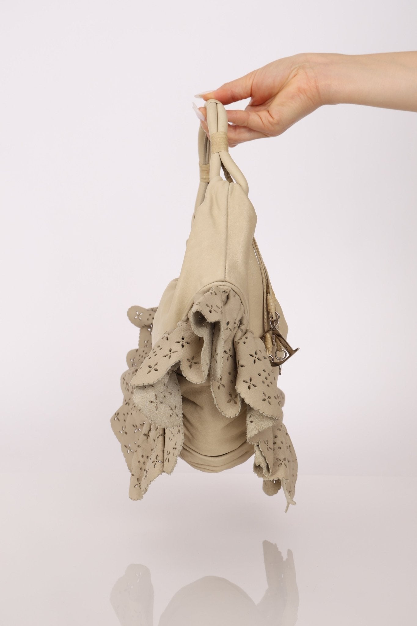 Dior 2007 Gypsy Ruffle Mini Hobo - FashioNica