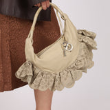 Dior 2007 Gypsy Ruffle Mini Hobo - FashioNica