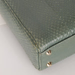 Dior 2015 Glossy Watersnake Chain Mini Lady Dior - FashioNica