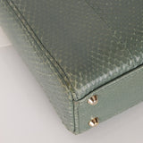 Dior 2015 Glossy Watersnake Chain Mini Lady Dior - FashioNica