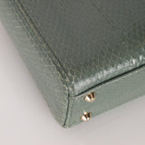 Dior 2015 Glossy Watersnake Chain Mini Lady Dior - FashioNica