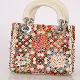 Dior 2015 Satin Beaded Mini Lady - FashioNica