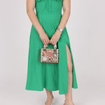 Dior 2015 Satin Beaded Mini Lady - FashioNica