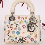 Dior 2015 Sequin Floral Embroidered Mini Lady - FashioNica