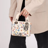 Dior 2015 Sequin Floral Embroidered Mini Lady - FashioNica