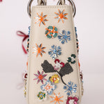 Dior 2015 Sequin Floral Embroidered Mini Lady - FashioNica