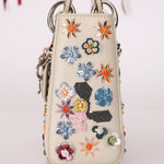 Dior 2015 Sequin Floral Embroidered Mini Lady - FashioNica