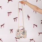 Dior 2015 Sequin Floral Embroidered Mini Lady - FashioNica