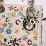 Dior 2015 Sequin Floral Embroidered Mini Lady - FashioNica