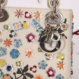 Dior 2015 Sequin Floral Embroidered Mini Lady - FashioNica