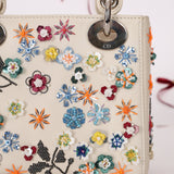 Dior 2015 Sequin Floral Embroidered Mini Lady - FashioNica