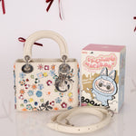 Dior 2015 Sequin Floral Embroidered Mini Lady - FashioNica