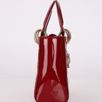 Dior 2017 Cannage Patent Mini Lady - FashioNica