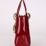 Dior 2017 Cannage Patent Mini Lady - FashioNica