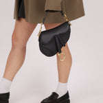 Dior 2018 Leather Mini Saddle with Guitar Strap - FashioNica