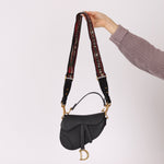Dior 2018 Leather Mini Saddle with Guitar Strap - FashioNica