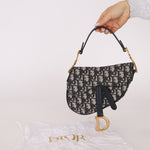 Dior 2018 Oblique Mini Saddle Bag - FashioNica