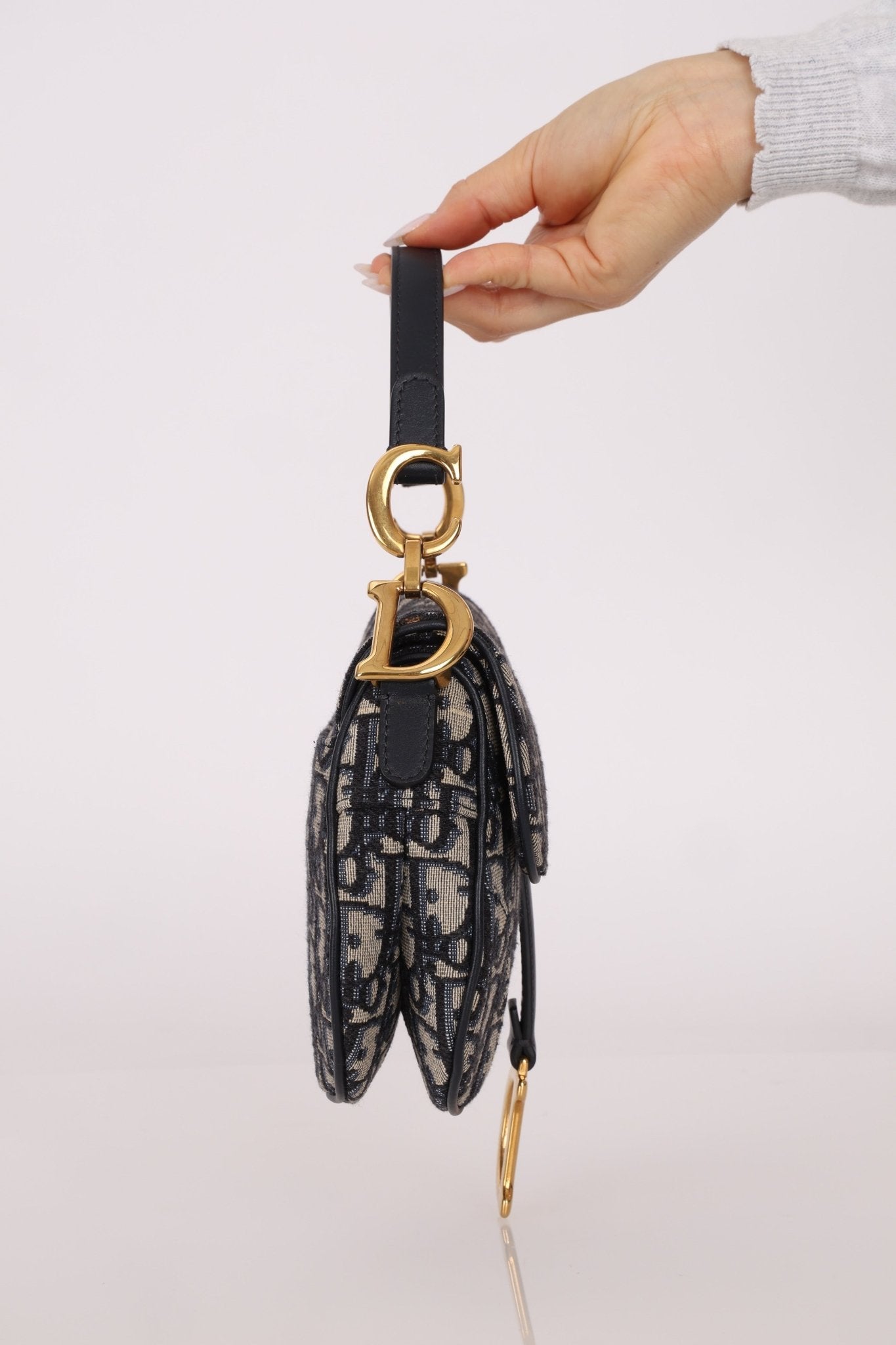 Dior 2018 Oblique Mini Saddle Bag - FashioNica